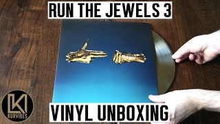 Run The Jewels - Run The Jewels 3 Vinyl Unboxing | KurVibes