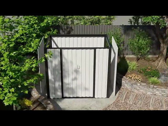 Relyard 6x8 Metal Shed 176cm Door Height With Window in Outdoor Tools & Storage in Mississauga / Peel Region