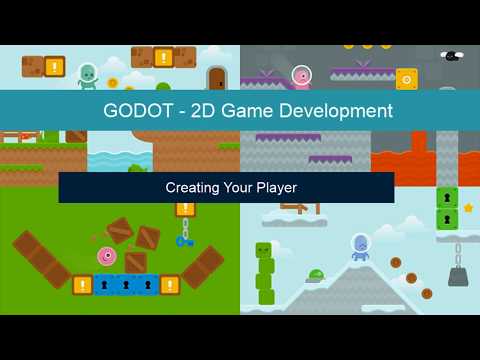 3.Creating a simple 2D player - Godot 3.0 2D Platformer Project - Digital Student Online School