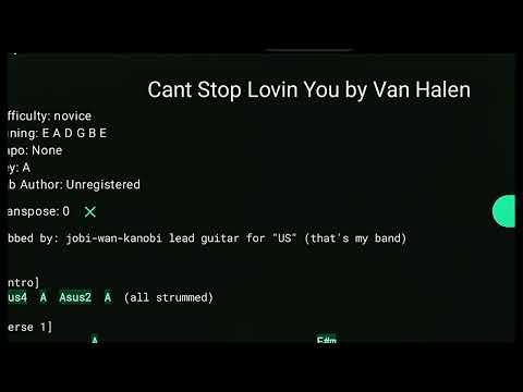 Can't Stop Lovin' You - Van Halen