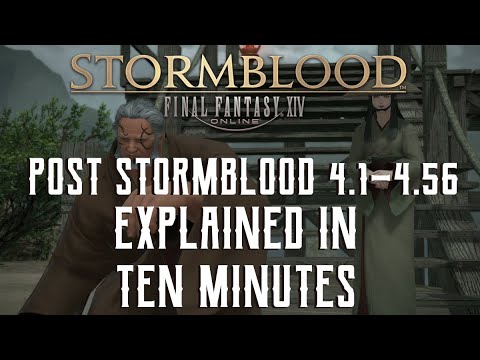 Stormblood (post-Stormblood Patches) QUICK Explanation - Final Fantasy XIV Story Recap