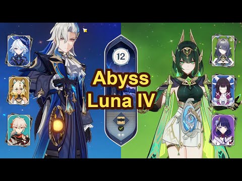 Abyss Luna IV - C0R0 Neuvillette Hypercarry | C0R0 Nefer Premium