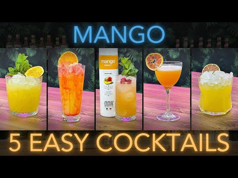5 TASTY Mango Cocktails for a PARTY
