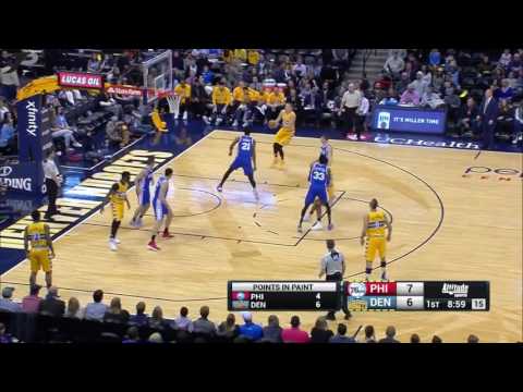 Nikola Jokic 25 Pts - Highlights | Nuggets vs Sixers | Dec 30, 2016 | 2016-17 NBA Season