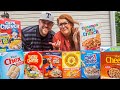 BRITISH WIFE RANKS AMERICAN CEREAL WITH AMERICAN HUSBAND HILARIOUS BRITISH VS AMERICAN