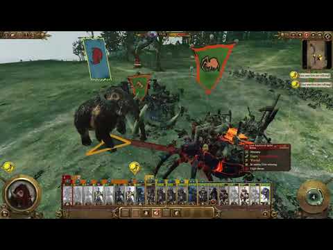 warhamer2 NORSCA vs Green Skins