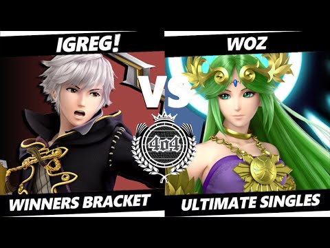 4o4 Smash Night 56 - iGreg! (Robin) vs Woz (Palutena, Mewtwo) - Winners Round 3