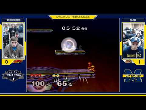 TBH6 SSBM - MorseCode (Samus) vs Slox (Sheik) - Smash Melee