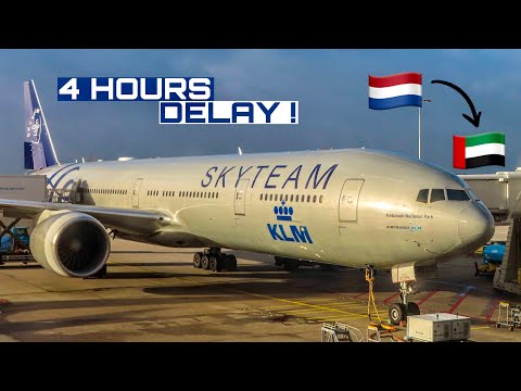 YouTube thumbnail for KLM Boeing 777-300ER