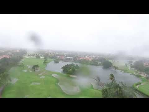 Hurricane Maria D.R. Punta Cana 7 P.M. ( Video Drone) 09.20.2017