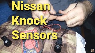 Nissan Frontier Knock Sensors, testing, relocation, or replacement?