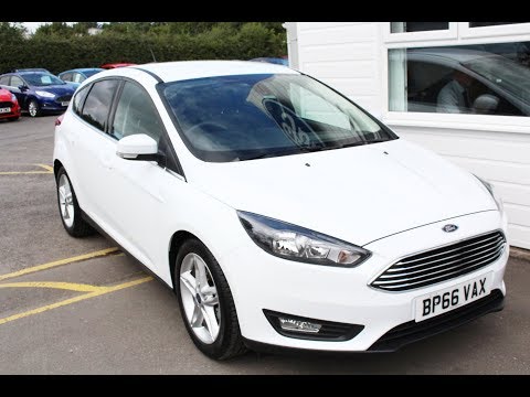Ford Focus 5 door 1.0 Zetec in Frozen White | Winford Ford