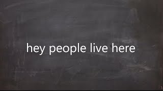Rise Against - &quot;People Live Here&quot; - Lyric Video