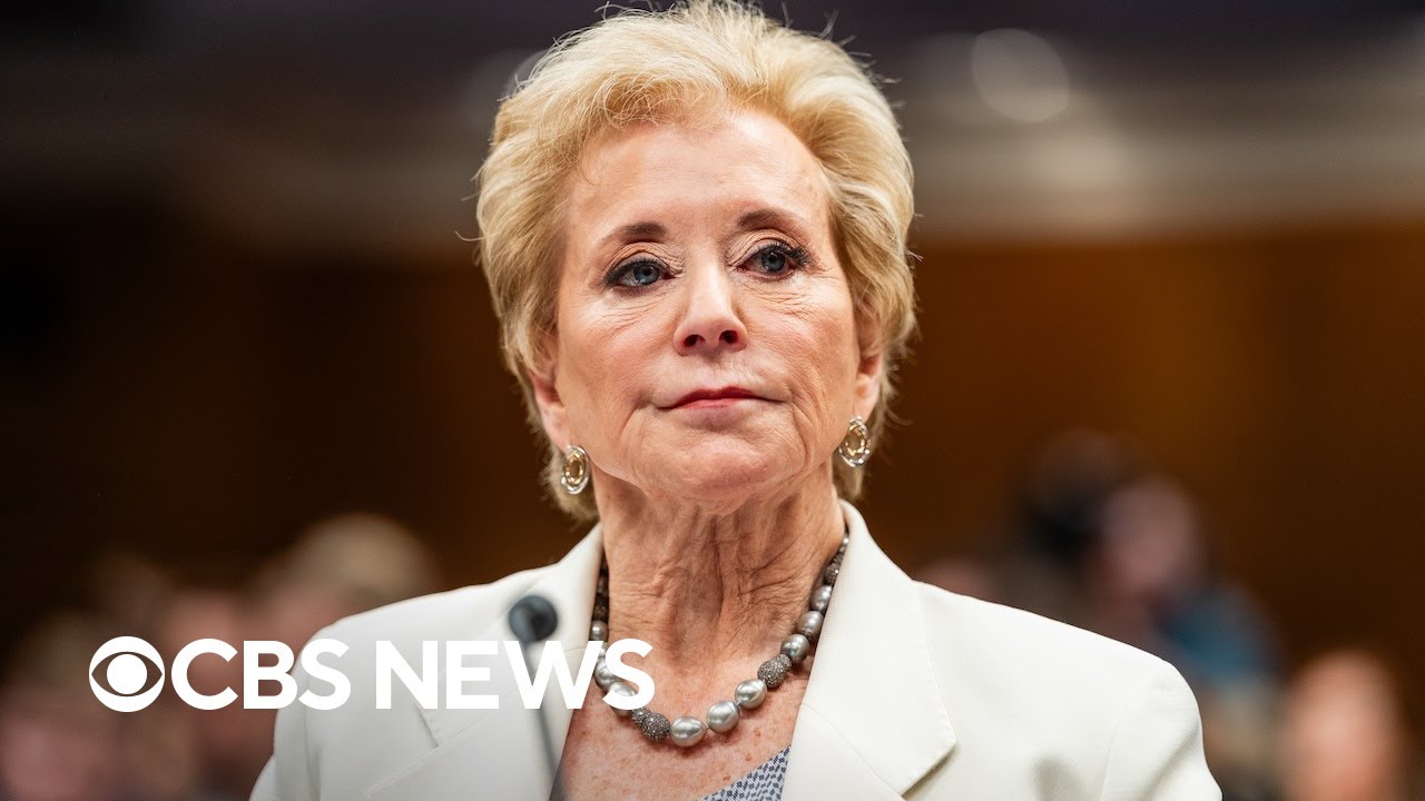 Education Secretary Linda McMahon testifies about department's budget and priorities | full video