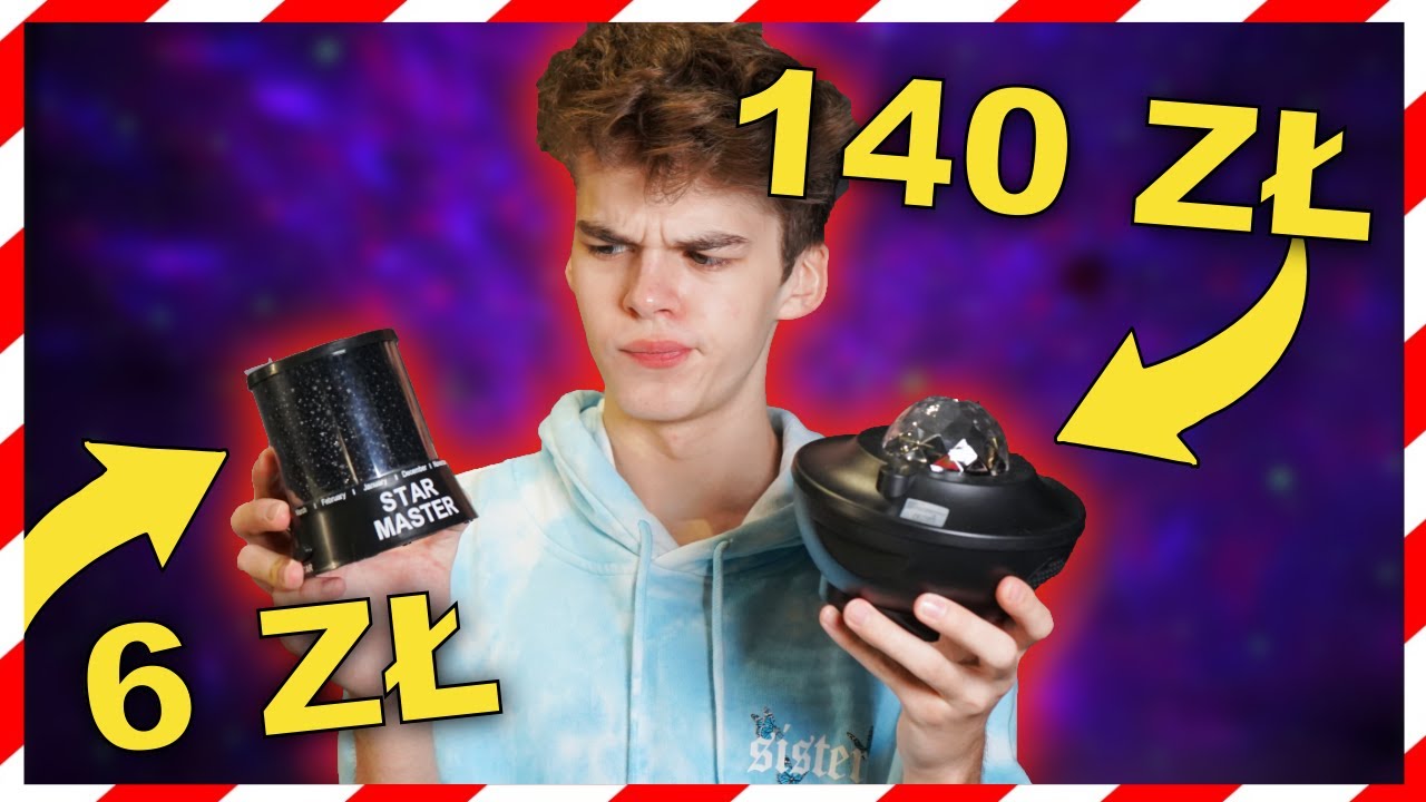 TESTUJEMY PROJEKTORY GWIAZD! 😱 *VLOGMAS*