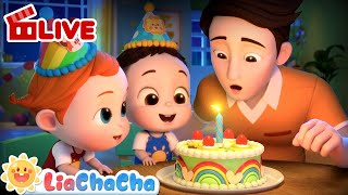 Download lagu 🔴 Blowing Out the Candle Song | Happy Birthday to You | Nursery Rhymes & Baby Songs | LiaChaCha mp3