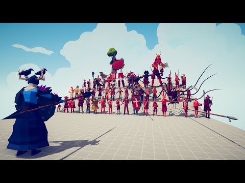 ODIN vs MELEE Team - Totally Accurate Battle Simulator TABS