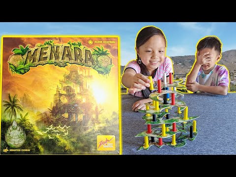 Menara | Cooperative Board Game Playthrough