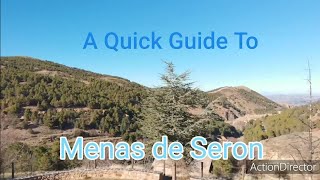 A quick guide to Las Menas de Seron with DJI Mavic Air drone.