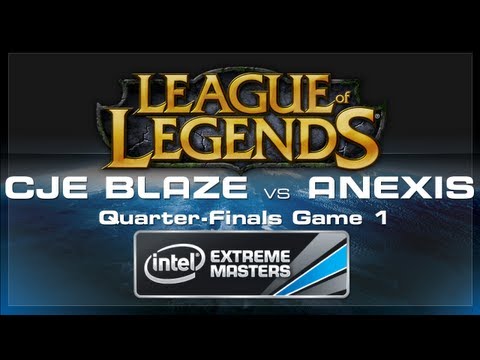 CJ Entus Blaze vs Anexis Game 1 - LoL (Playoffs) - IEM World Championship 2013