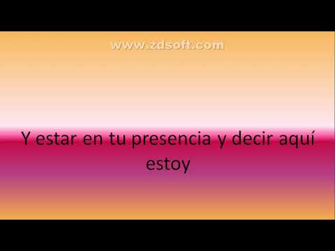 necesito un encuentro New Wine con letra oficial