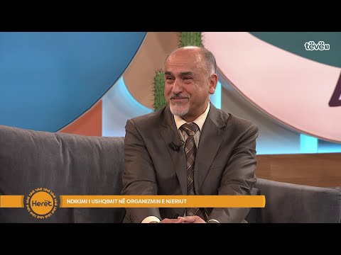 Ndikimi i ushqimit ne organizmin e njeriut - Dr. Agron Rexhepi - TËVË1
