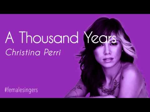千年（クリスティーナ・ペリ） #femalesingers (A Thousand Years (Christina Perri) #femalesingers)