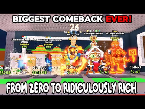 FROM ZERO TO RIDICULOUSLY RICH ONLY BY TRADING! MY BIGGEST COMEBACK EVER IN STEAL A BRAINROT ROBLOX!