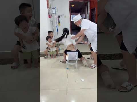 What the doctor can do when he met such a patient? funny video...#shorts