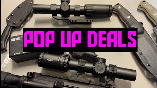 Pop Up Deal Alert