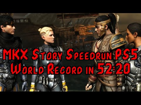 MKX Story Speedrun World Record in 52:20 PS5