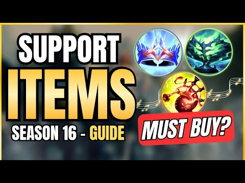 Support Item Guide for S16: How to Build Perfectly Every Game