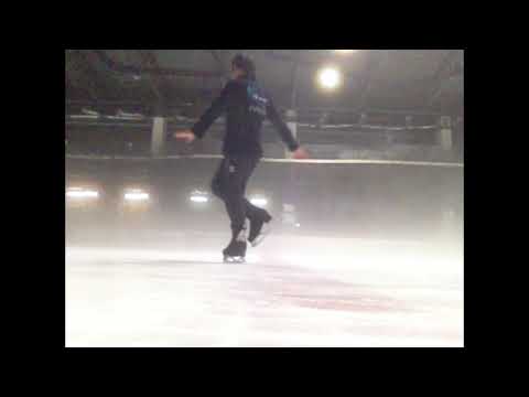 Techniques of figure skating(backward outside 3-turn)