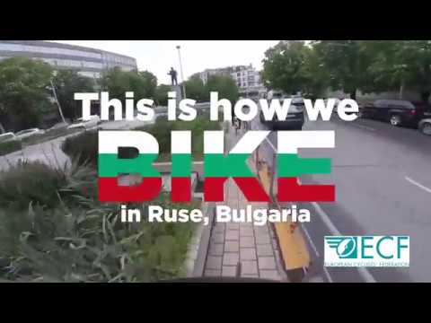 Bike ride in Ruse, Bulgaria
