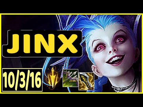 CHALLENGER ADC 10CSPM Gameplay - Jinx vs Sivir | 10/3/16
