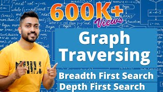 BFS & DFS | Breadth First Search | Depth First Search | Graph Traversing | DAA