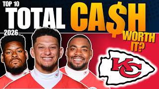 🔥 KANSAS CITY CHIEFS | Top 10 Highest Paid Players (Total Cash) | 2026