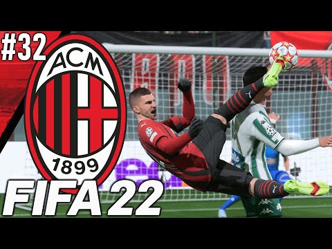 BICYCLE KICK!! FIFA 22 AC MILAN CAREER MODE #32 [PS5]
