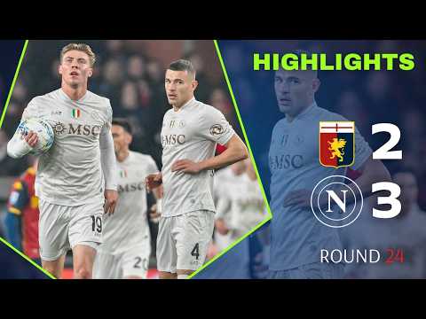 Genoa 2 - 3 Napoli | Highlights | Serie A 2025-26 | genoa napoli
