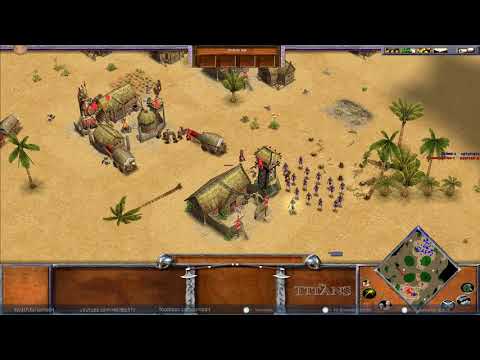 Chessophilus vs Matrieuss - Age of Mythology: The Titans (Game 1)