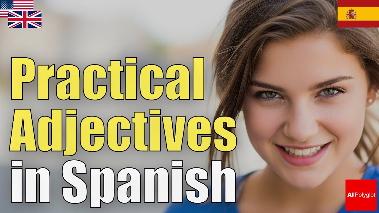Practical Adjectives in Spanish | Natural Listening | Must-Know