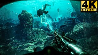 Call of Duty ghosts - Into the Deep 4k ultra realistic graphics gameplay