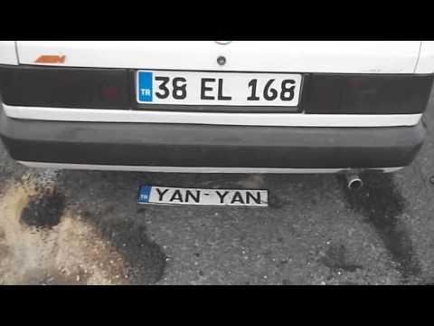 Aşk Duman 6 Lastik Canavarı Plakayı Tanıyanlar :) (38 eL 168)