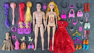 Download lagu 13 Minutes Satisfying with Unboxing Barbie Family Playset, Doll Dressup Set Toys ASMR | Review Toys mp3