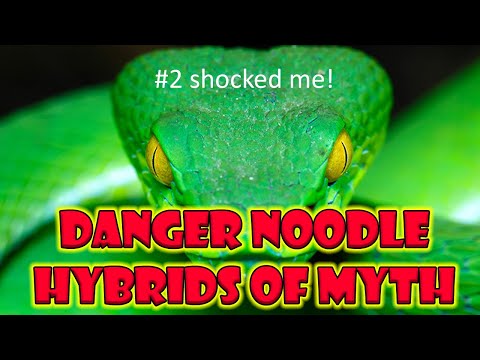 The Snake Hybrids of Greek Mythology