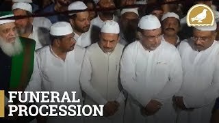 Huge turnout for funeral of MIM MLA Jaffer Hussain’s son
