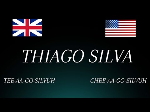 Learn How to Pronounce 'Thiago Silva' Perfectly: UK vs USA (Footballer Pronunciation)