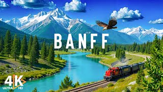 Summer in Banff, Canada 4K - Majestic Peaks, Turquoise Lakes and Unspoiled Wilderness