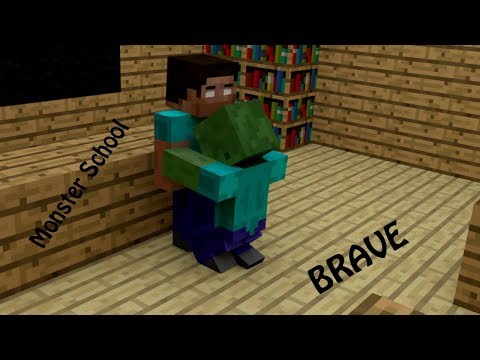 Monster School-Brave(Minecraft Animation)
