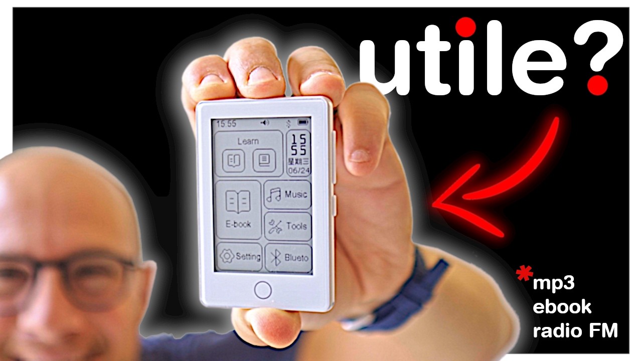 Mini Kindle ebook reader che è lettore MP3 e Radio FM : gadget UTILE o no?!
